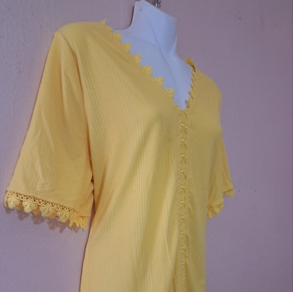 Charter Club Women  Shirts  Size L  Yellow - Picture 2 of 6